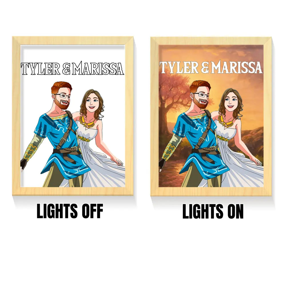 Ocarina - Custom Light Box Art