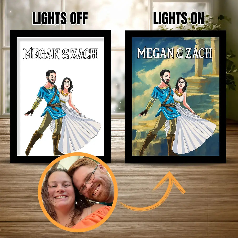 Ocarina - Custom Light Box Art