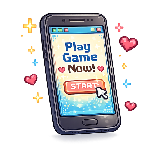 Play the retro game