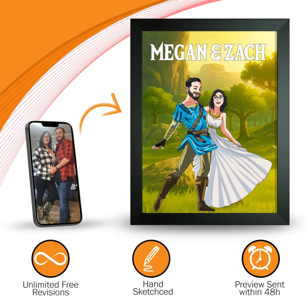 Ocarina - Custom Light Box Art